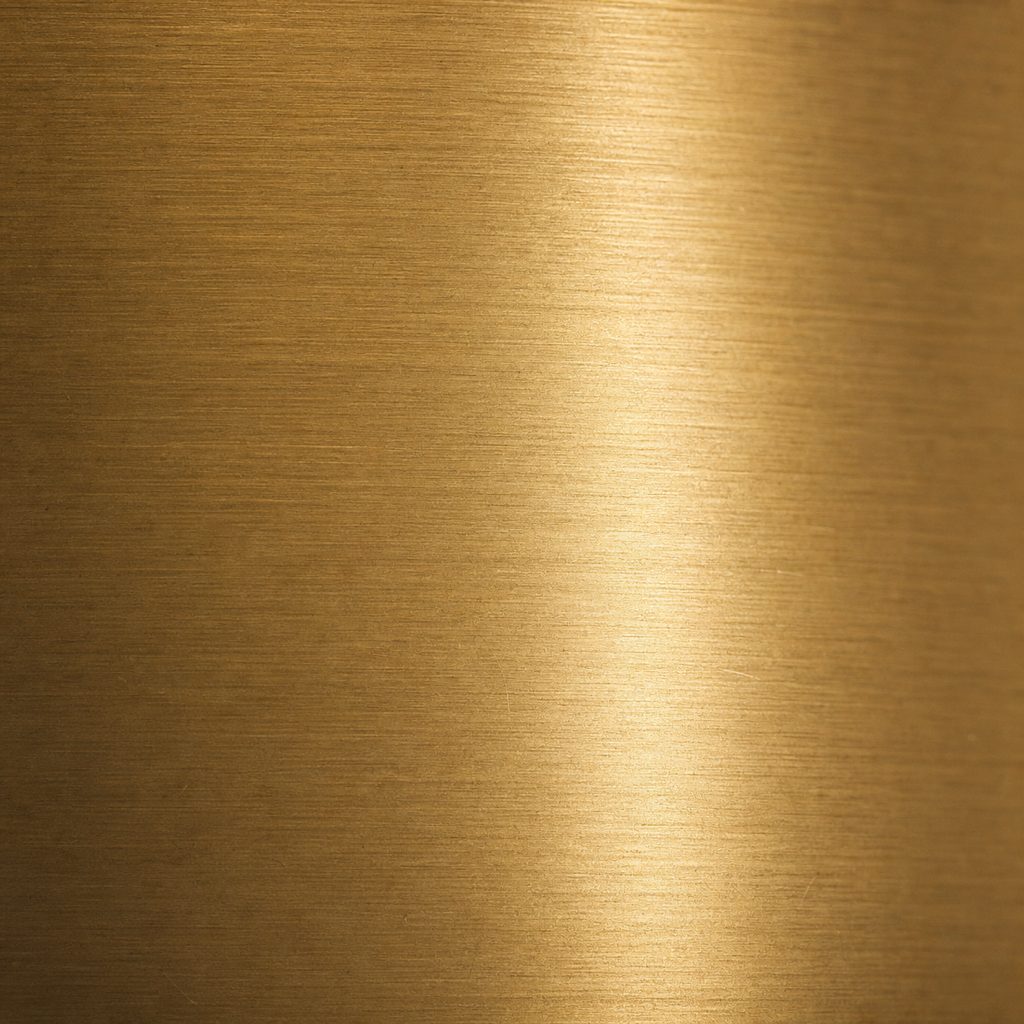 Aged brass sample